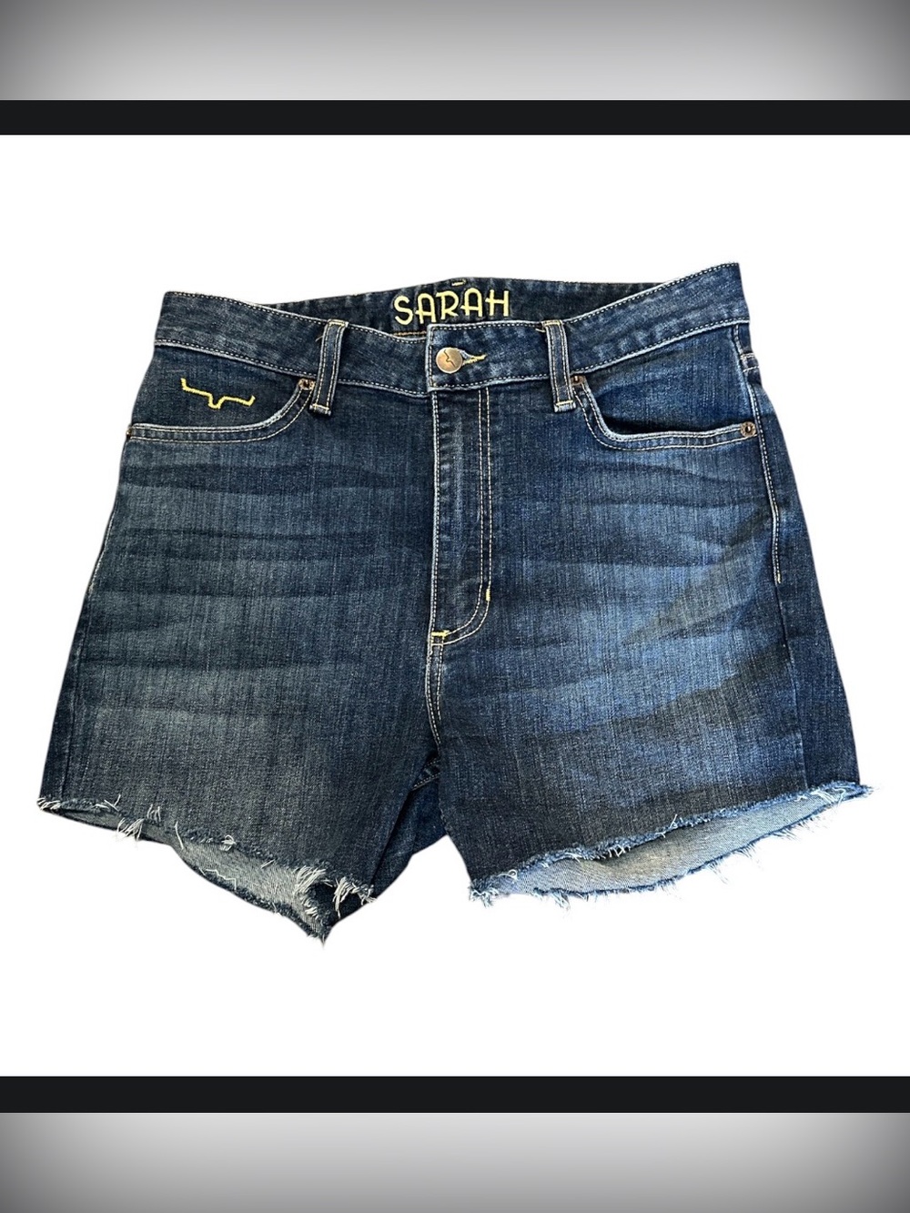 Kimes Ranch Sarah Jeans Altered Into Cut Off Denim Shorts 4